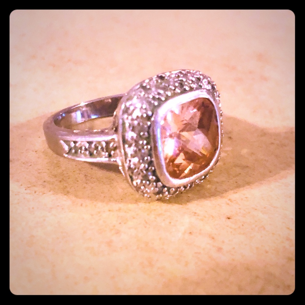 Premier Designs Orange Cocktail Ring